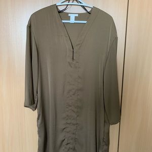 H&M Dress/ Oversize Shirt